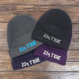 Beanie: 22q TRIBE, adult size