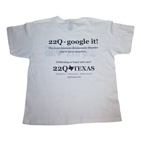 22Q strong YOUTH awareness shirt- small only