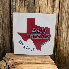 22Q Texas Logo Decal