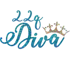 UV DTF sticker- 22q Diva