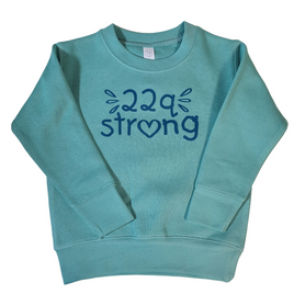 Toddler 22q strong sweatshirt
