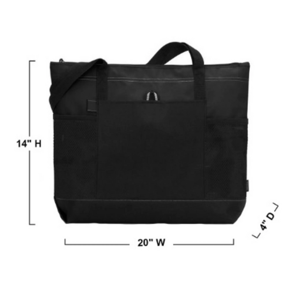 Design Your Own Tote Bag, 22q STRONG, black tote bag, you choose design color!