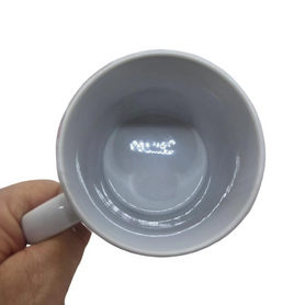 Coffee mug: 22Q strong, pink dripping glitter