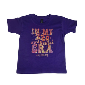 In my 22q awareness era shirt- toddler