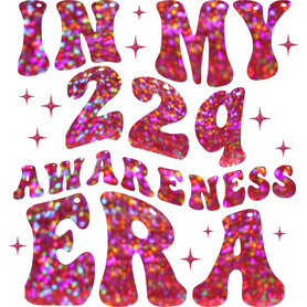 UV DTF sticker- In my 22q awareness era