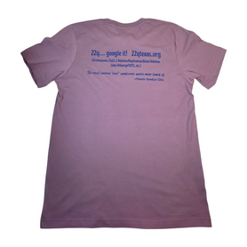 22q Texas logo ADULT awareness shirt, mauve