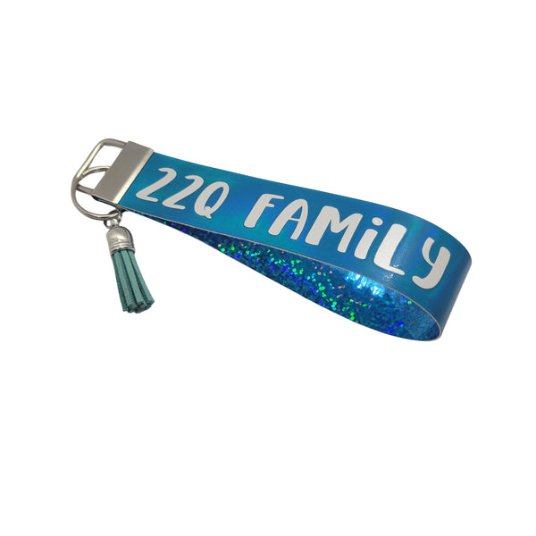 Wristlet Keychain- 22Q Family
